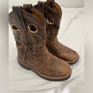 Kids 10D Dan Post cowboy boots